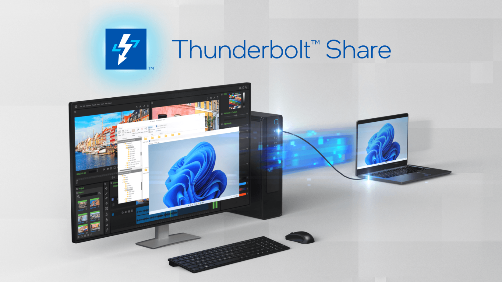 2台のPCを繋ぐintelの「Thunderbolt Share」！便利そうだけど条件厳しめ